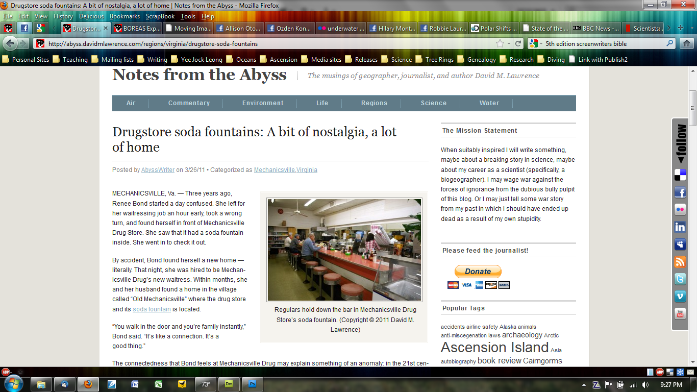 Drugstore soda fountains: A bit of nostalgia, a lot of home